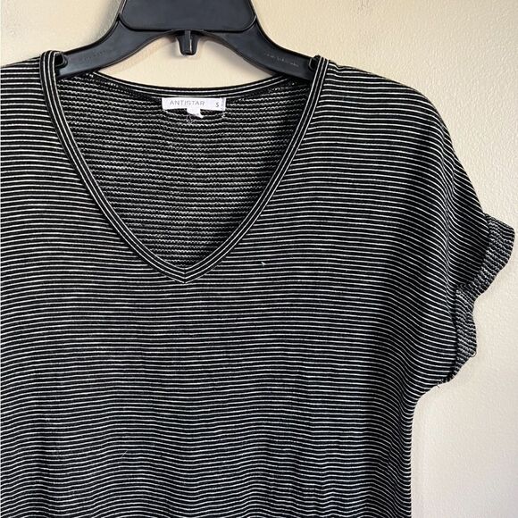 Antistar black striped tunic small - Picture 4 of 5